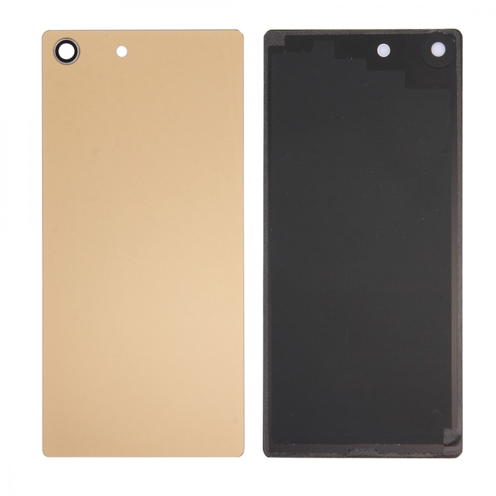 Back Battery Cover for Sony Xperia M5 (Gold) Sony Replacement Parts Sony Xperia M5